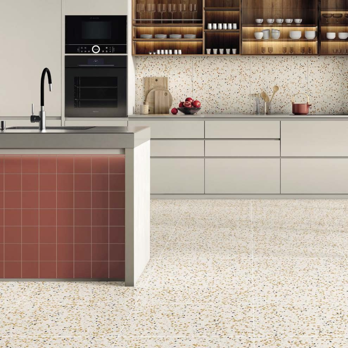 PAVIGRES TERRAZZO 59,7x59,7 CORAL MATT RTT